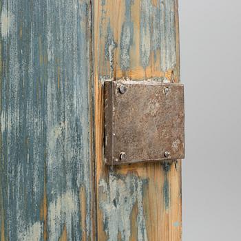 A 18th century corner cabinet.