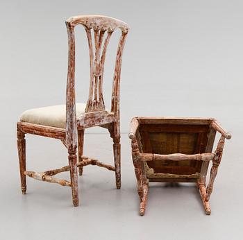 STOLAR, 1 par, sengustavianska, 1700-talets slut.