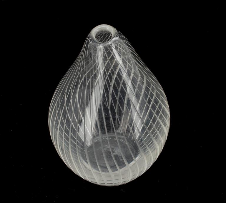 LÖKEN, glas, design, Tapio Wirkkala, signerad, Iittala.