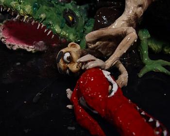 Nathalie Djurberg & Hans Berg, "I am a Wild Animal".