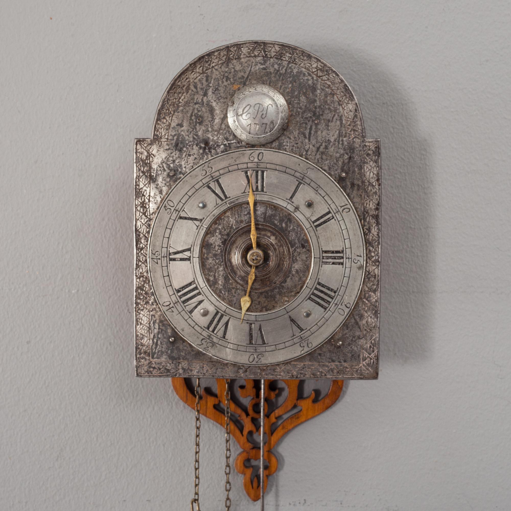 VÄGGPENDYL, Bär årtal 1770.