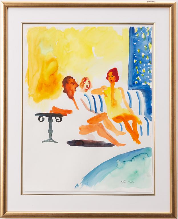 Peter Dahl, Conversation on the Sofa.