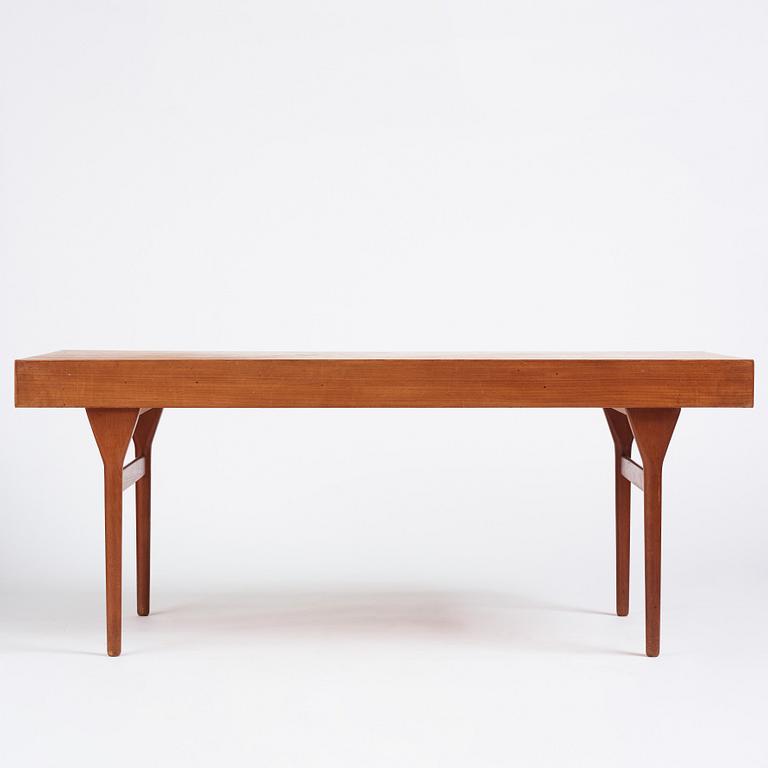 Nanna Ditzel, a teak desk, Søren Willadsen, Denmark 1960s.
