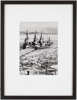 ÅKE LANGE, fotografi, blankt silvergelatin, 1930-tal.