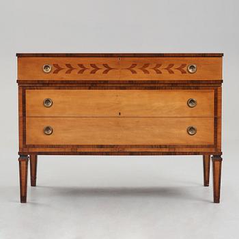 Ernst Spolén, skrivbyrå, sannolikt utförd av snickarmästare Carl Bergsten, 1920-30-tal.