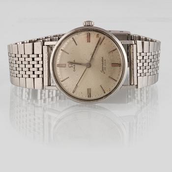 ARMBANDSUR, Omega Seamaster De Ville, stål, ca 1950/60-talet.