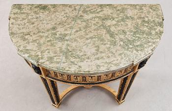 KONSOLBORD. Gustaviansk stil omkring sekelskiftet 1900.