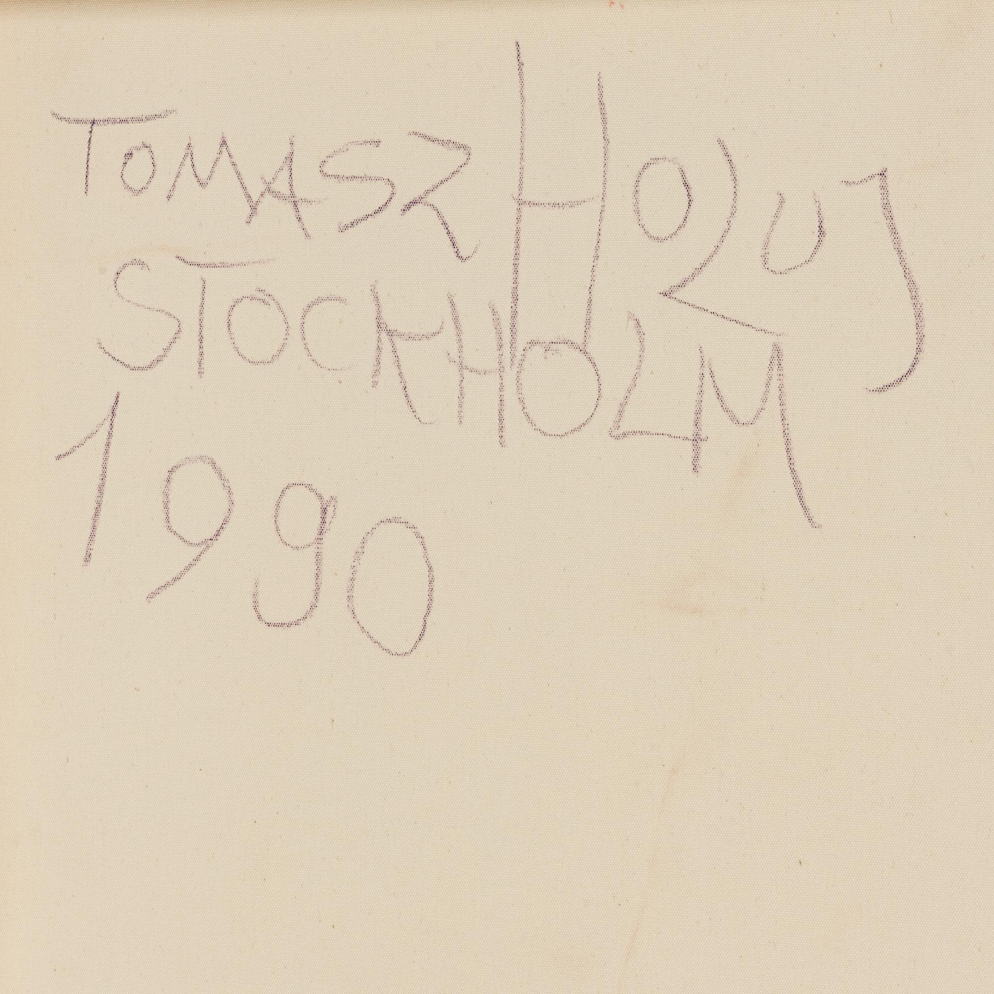 Tomasz Holuj, olja på duk, signerad.