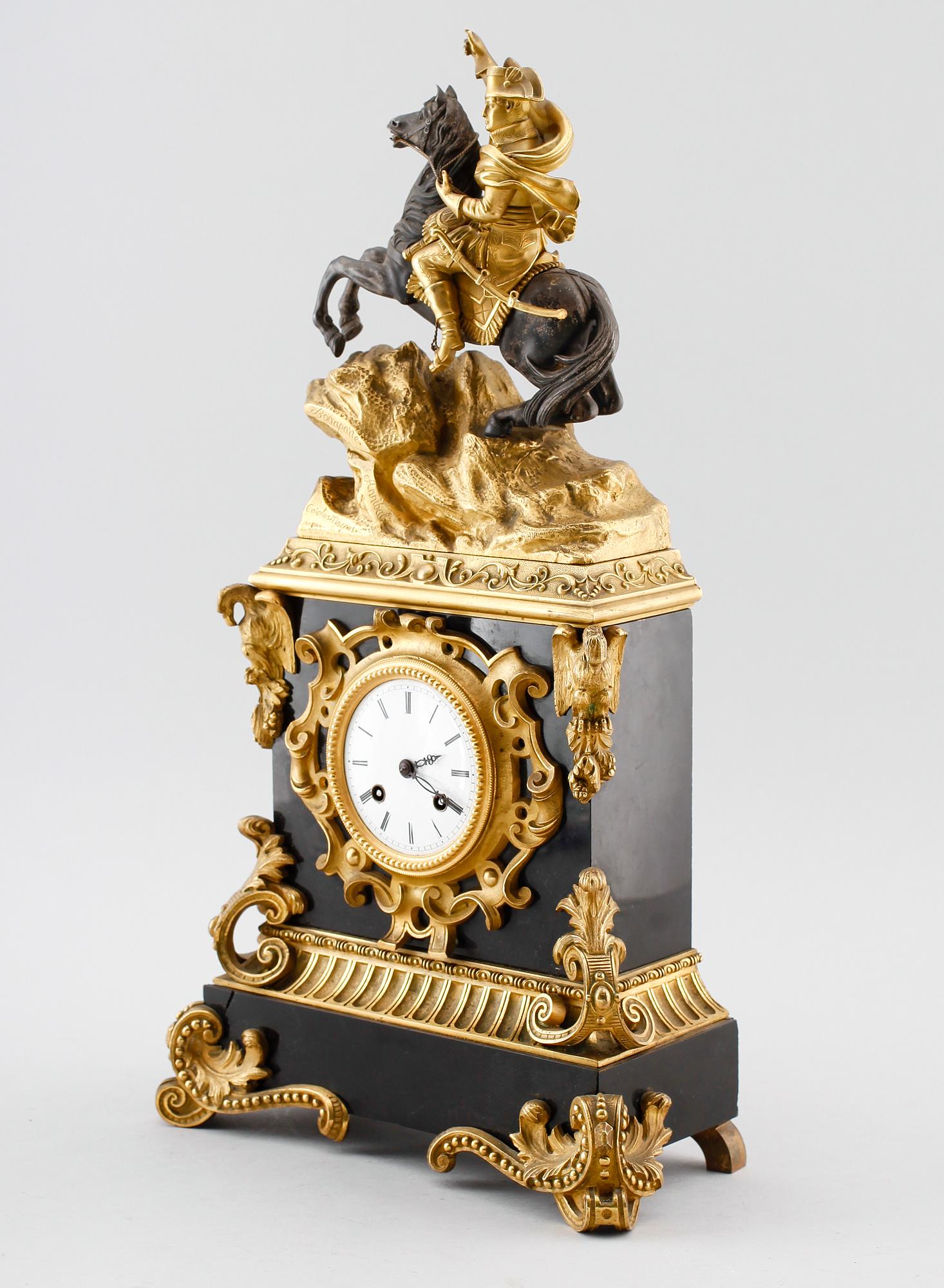 BORDSPENDYL, senempire, Frankrike, 1800-talets mitt.
