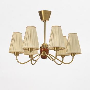 Bergboms, taklampa, Swedish Modern, 1940/50-tal.