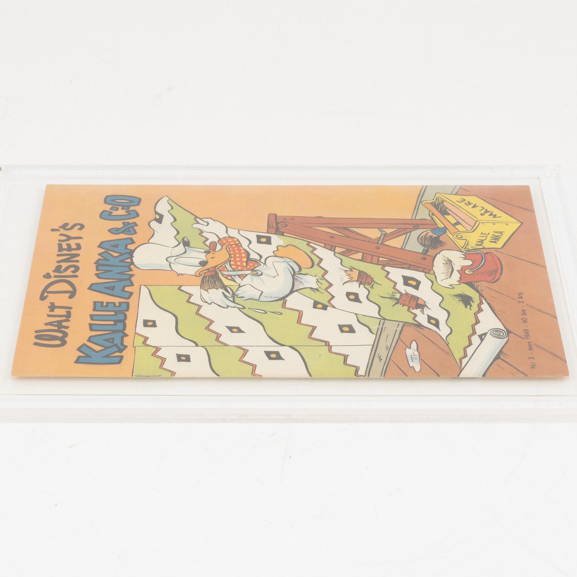 Serietidning, "Kalle Anka & Co Nr 3, 1949".