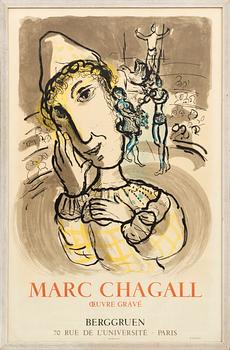 MARC CHAGALL, 2 colour lithographic posters.