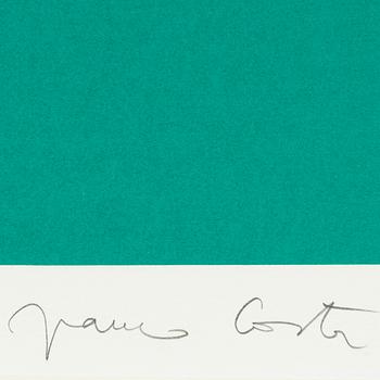 Franco Costa, silkscreen in colours, signed 148/250.
