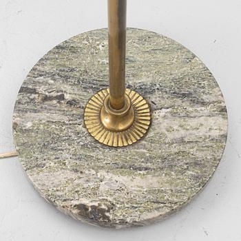 A floor lamp, mid-20th century.