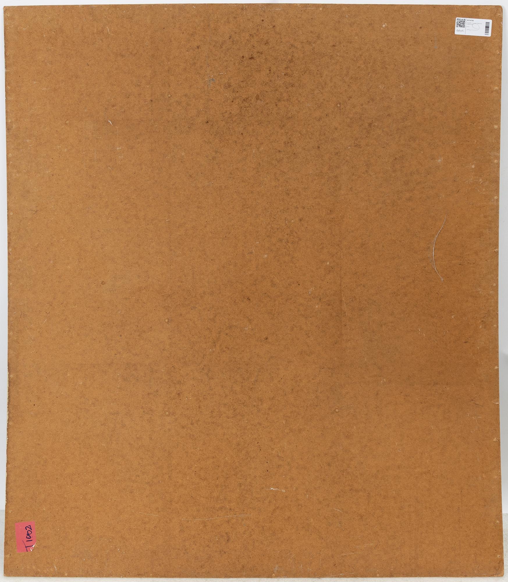 Wall panels, 3 pcs, 20th century, Motif from Hagaparken.