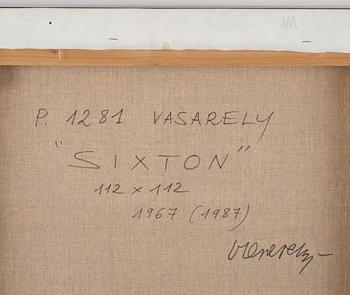 Victor Vasarely, ”Sixton”.