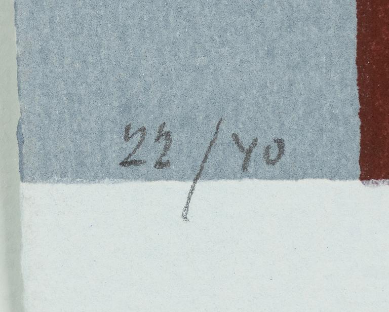 Philip von Schantz, "Vintertak I" (Grafikens hus, Mariefred).