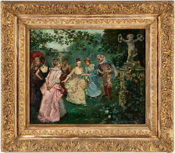 RAFAEL DE OCHOA Y MADRAZO, oil on canvas, signed.