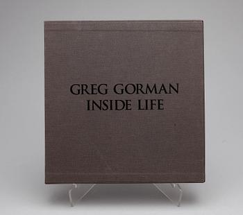 GREG GORMAN, BOK "Inside life", medföljande FOTO, signerat.