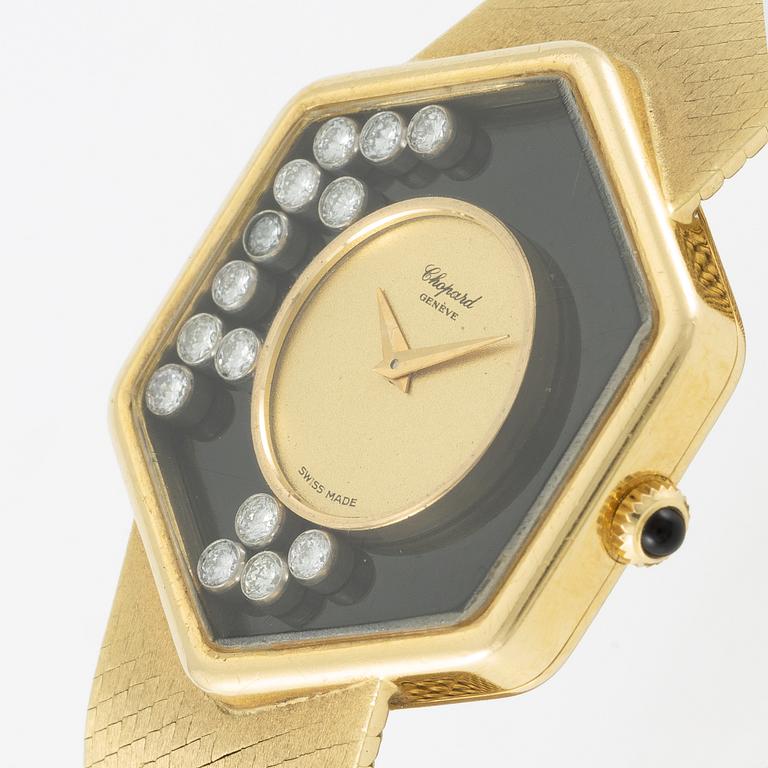 Chopard, Happy Diamond, "Onyx", "Hexagonal Jumbo", ca 1975.