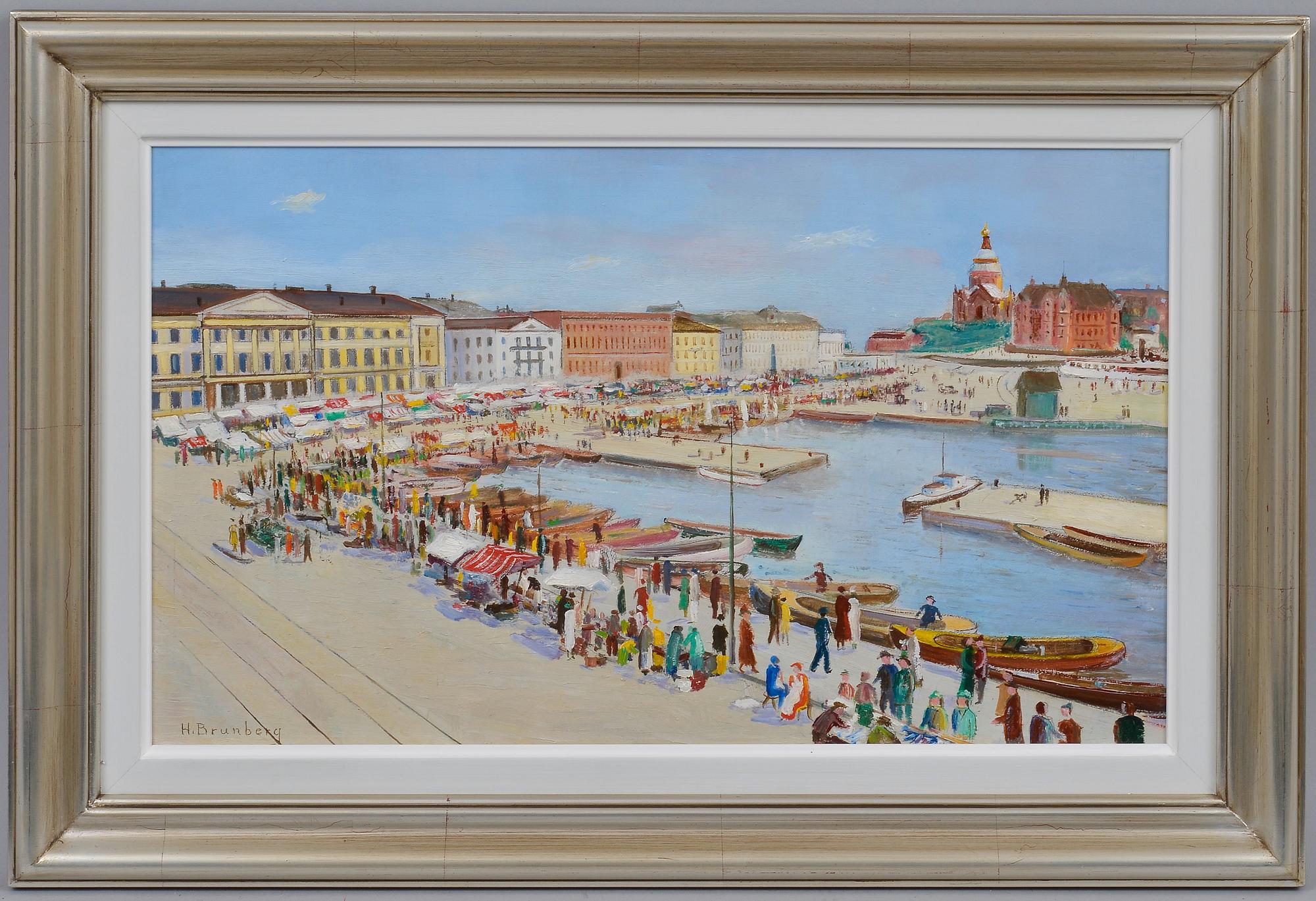 Håkan Brunberg, NÄKYMÄ HELSINGIN KAUPPATORILLE.
