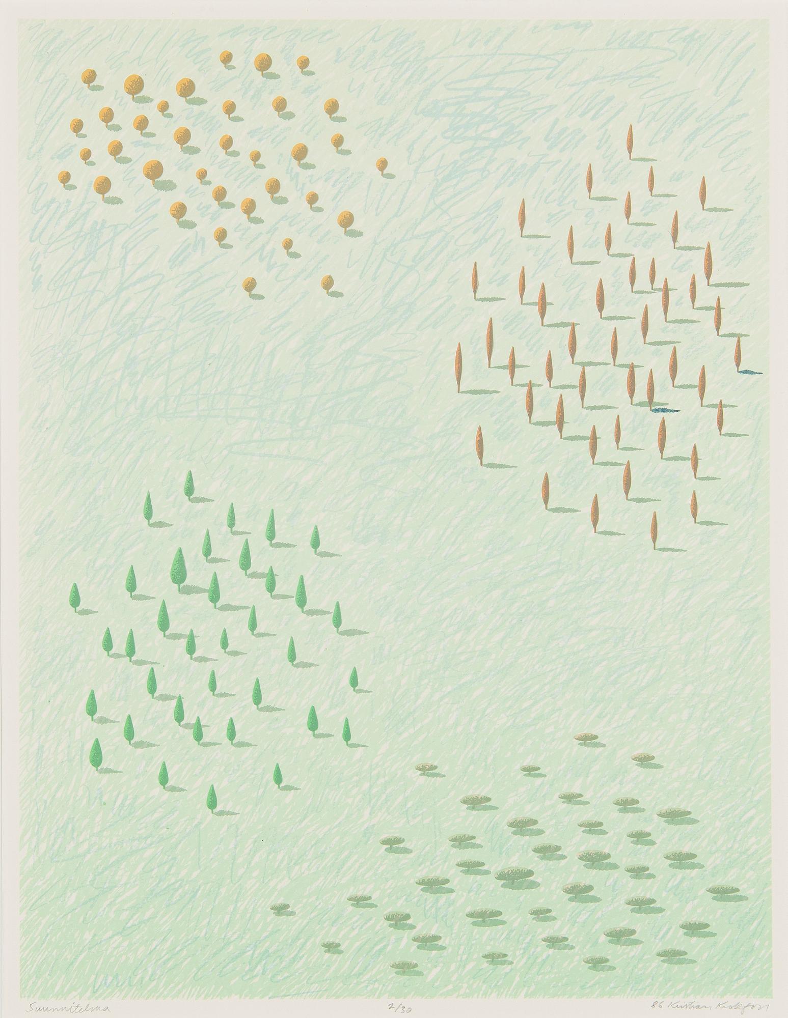 Kristian Krokfors, 'Suunnitelma'.