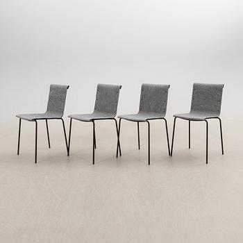 Elding Oscarson, chairs, 4 pcs, "Skissernas", Källemo, 2019.