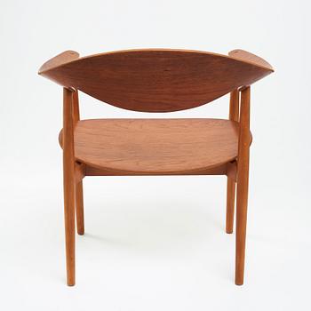AN AKSEL BENDER MADSEN & EJNER LARSEN, "Metropolitan chair" for Fritz Hansen, Denmark 1950´s.