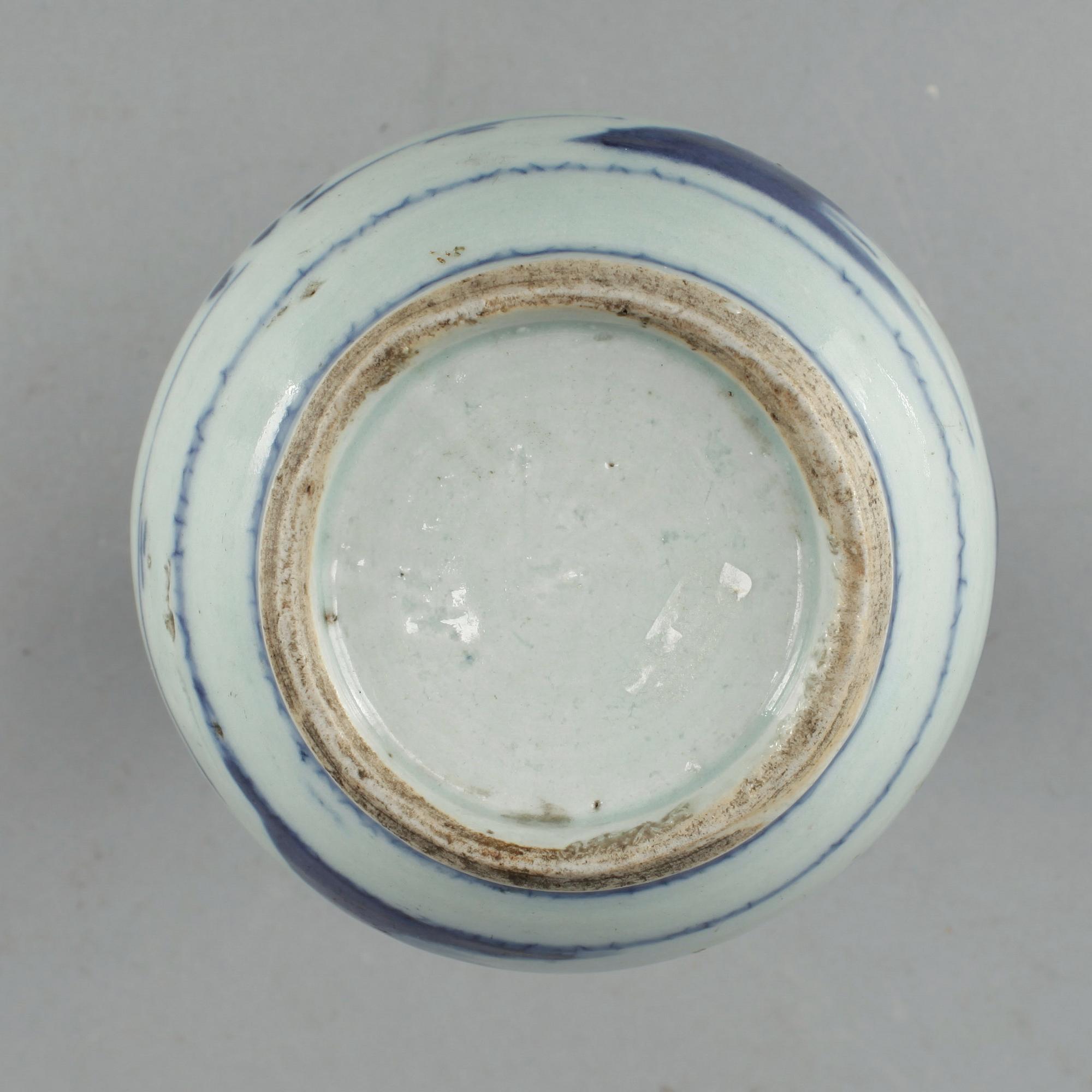 FLASKA, porslin, Kina, 1800-tal.