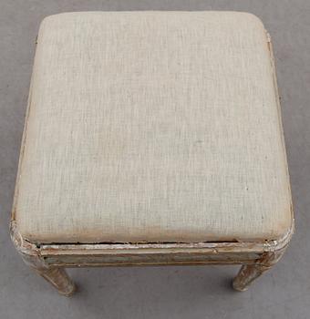 TABURETT, gustaviansk, 1700-talets slut.