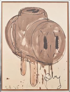 CLAES OLDENBURG, litografi, daterad i plåten 65, signerad, numrerad 176/250.