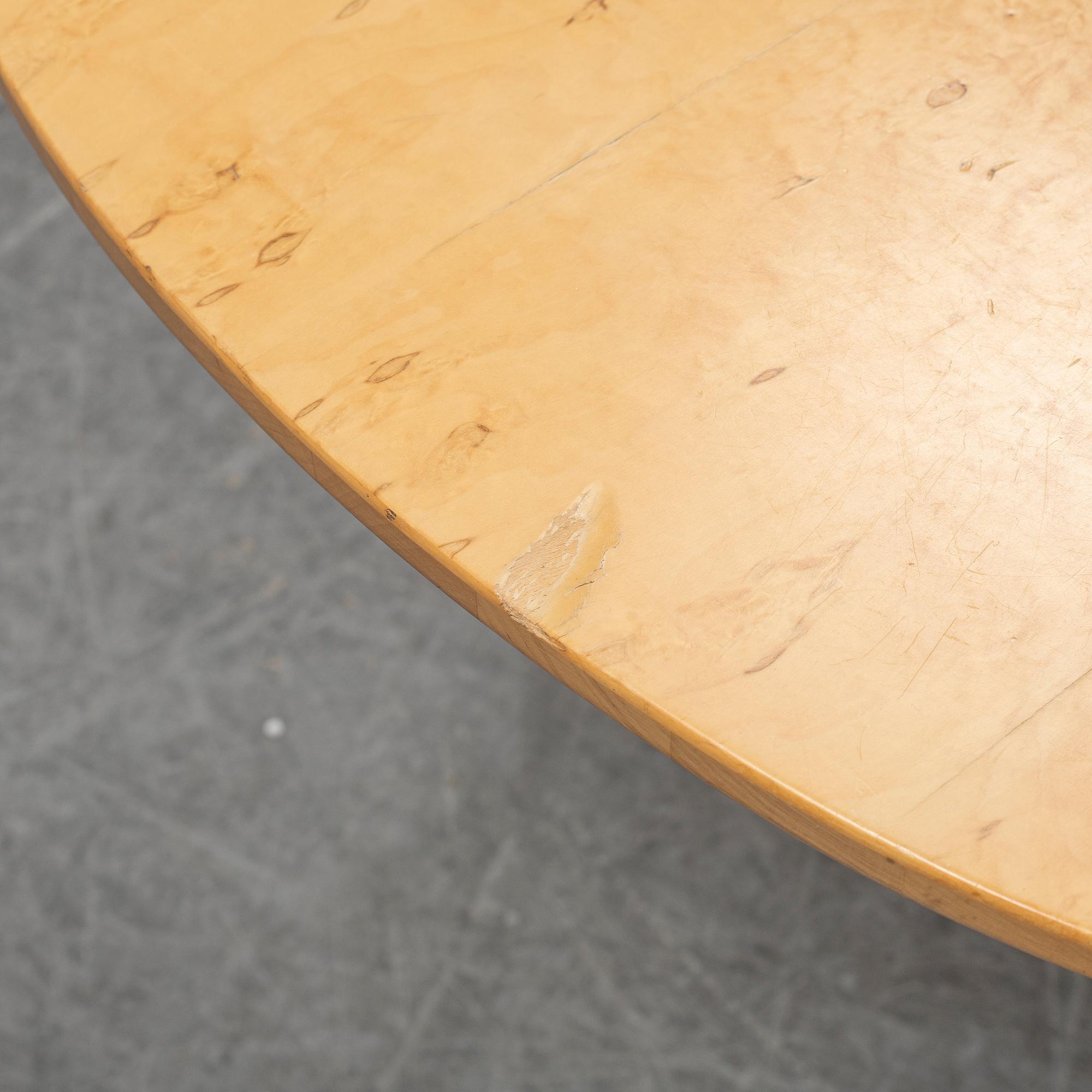 BRUNO MATHSSON and PIET HEIN, an "Ellips" lounge table.