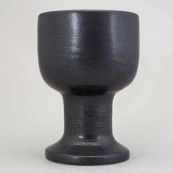 A stoneware vase by Lisa Larson, Gustavsberg.