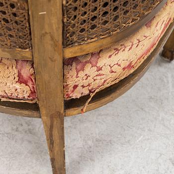 A pair of armchairs, 20th Century.