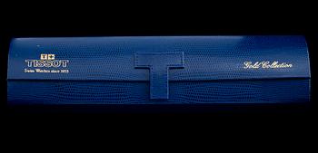 DAMARMBANDSUR, 14K guld, Tissot Goldrun.