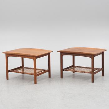 Folke Ohlsson, side table, a pair, "Frisco", Tingströms, 1960s.