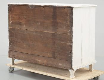 BYRÅ, gustaviansk stil, 1800-tal.