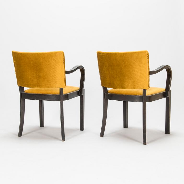 Maija Heikinheimo, a pair of armchairs model no 279 Asko 1930s.