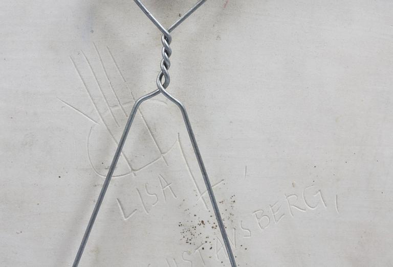 VÄGGRELIEF, stengods, Lisa Larson, Gustavsberg. Sign.