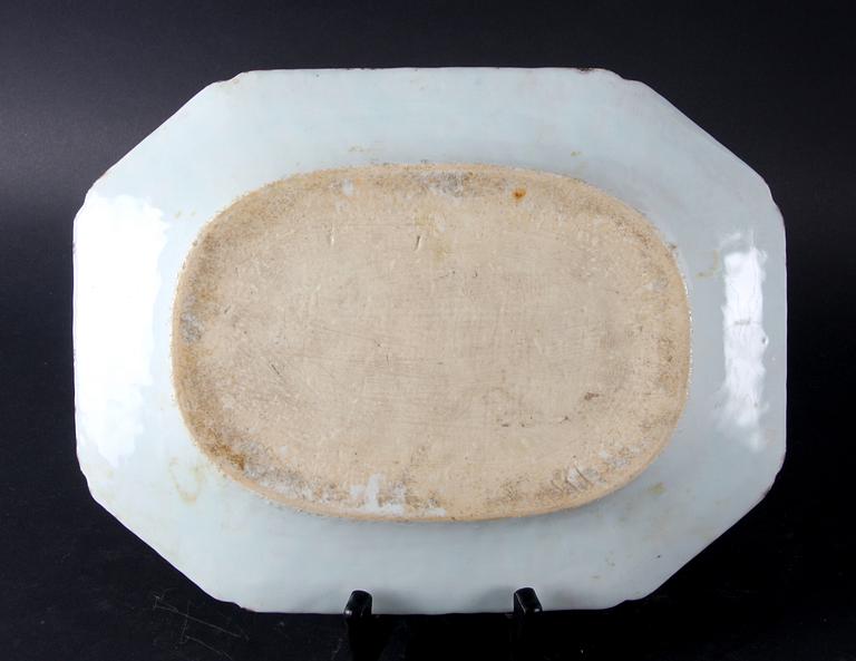 STEKFAT, porslin, Kina, Qianlong 1700-tal.