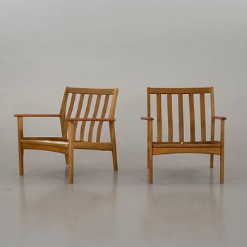 SOFFA och FÅTÖLJER, ett par, "Esbjerg", IKEA,1900-talets mitt.