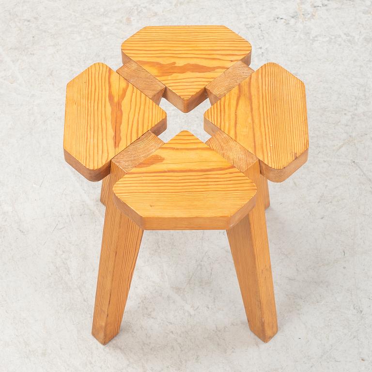 A stool, unknown designer, late 20th century.