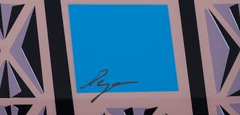 RICHARD RYAN, färgserigrafi, signerad och numrerad 94/250.