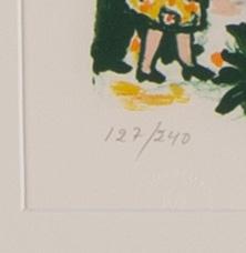 LENNART JIRLOW, lithograph in colours, 1985, signed 127/240.