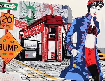 RICHARD RYAN, färgserigrafier, 2 st, sign o numr 237/350 samt 40/350.