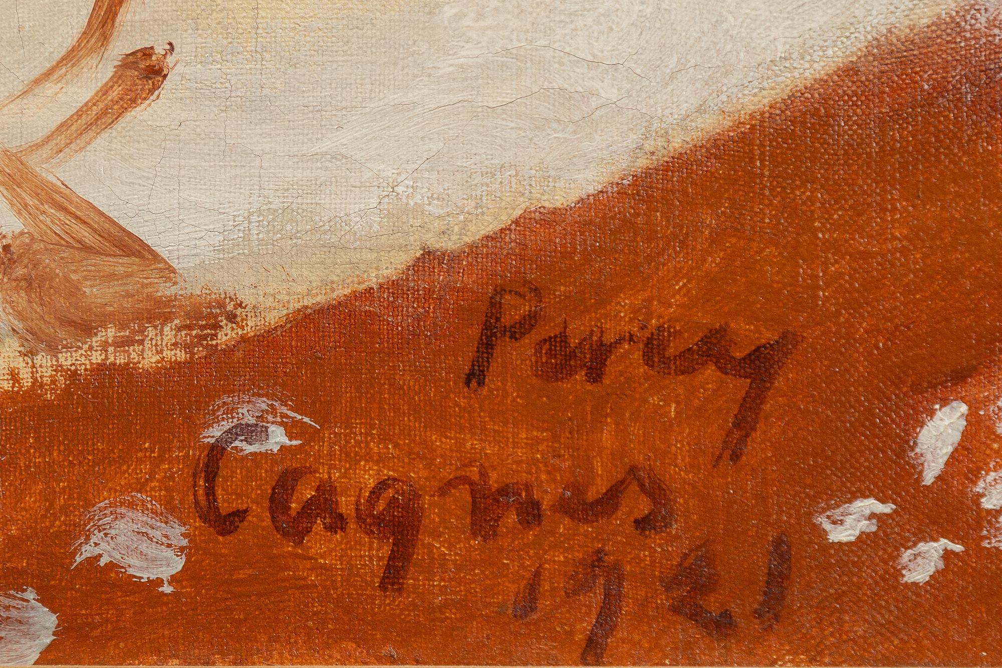 Arthur Percy, "Nature morte med äpplen".