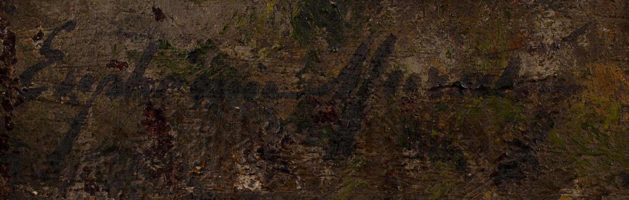 EUPHÉMIE MURATON, olja på duk, signerad.