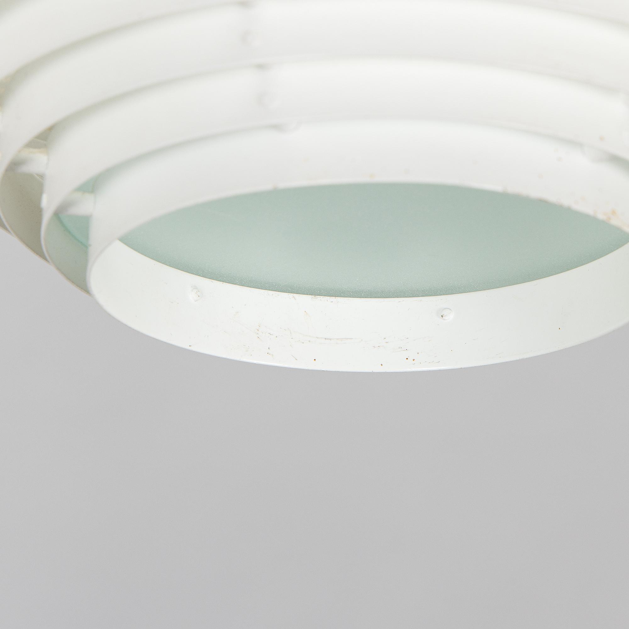 Alvar Aalto, Ceiling lamp model A622A, Valaisinpaja Oy, late 1900s.
