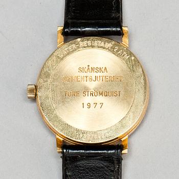 ARMBANDSUR, 18K guld, Longines.