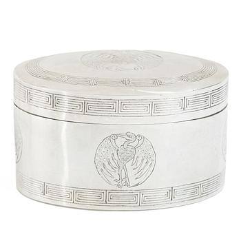 Skrin, silver, Japan, 1900-talets första del.